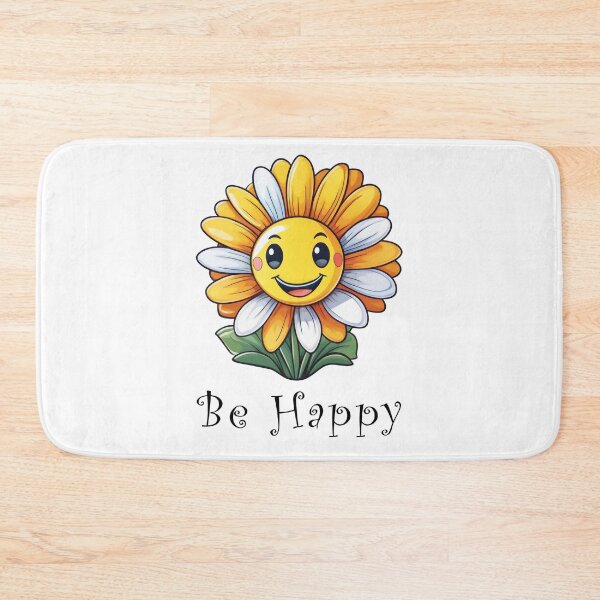 Item preview, Be Happy Flower designed and sold by Kspirit Designs.