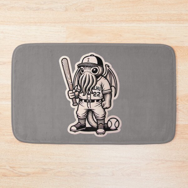 Item preview, Cthulhu Baseball Player designed and sold by PinUpPizzazz.