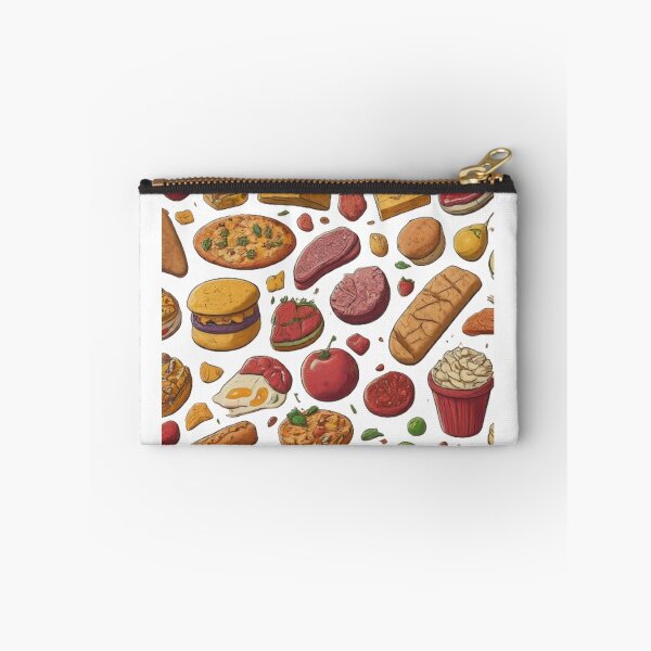 Item preview, Charming Food Pattern: Delicious and Fun Design designed and sold by CanvasWhimsy.