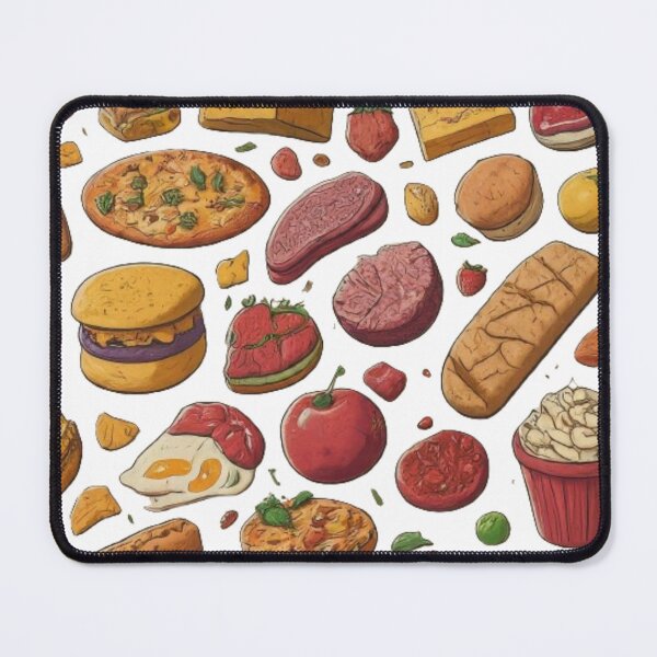 Item preview, Charming Food Pattern: Delicious and Fun Design designed and sold by CanvasWhimsy.