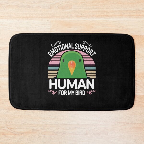 Item preview, Male Eclectus Parrot Emotional Support Human designed and sold by Clara Hollins.