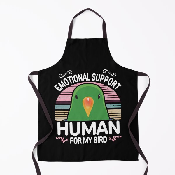 Item preview, Male Eclectus Parrot Emotional Support Human designed and sold by Clara Hollins.