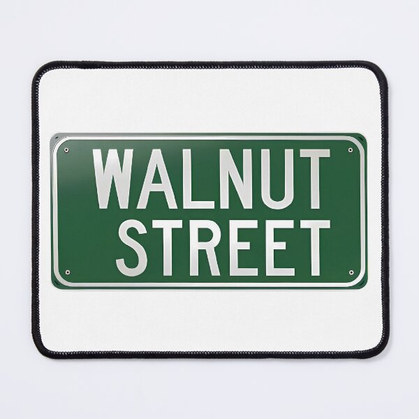 Item preview, Classic Walnut Street Sign designed and sold by magicalshops.