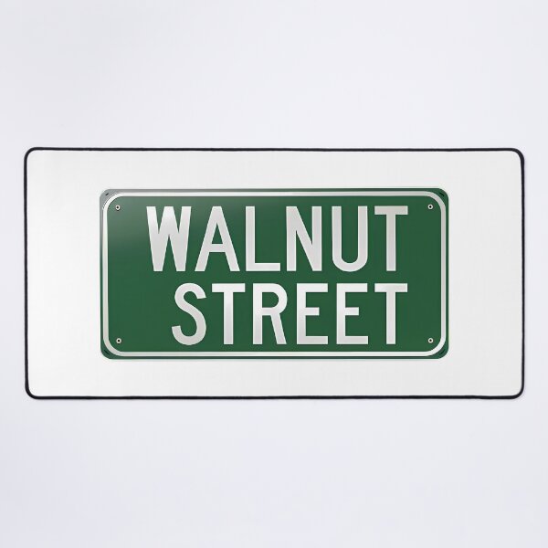 Item preview, Classic Walnut Street Sign designed and sold by magicalshops.
