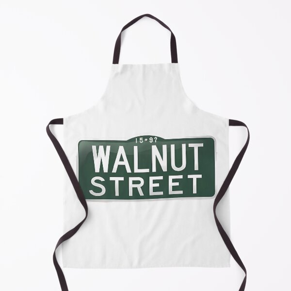 Item preview, Simple Walnut Street Sign - Suburban and Urban Street Identification designed and sold by magicalshops.