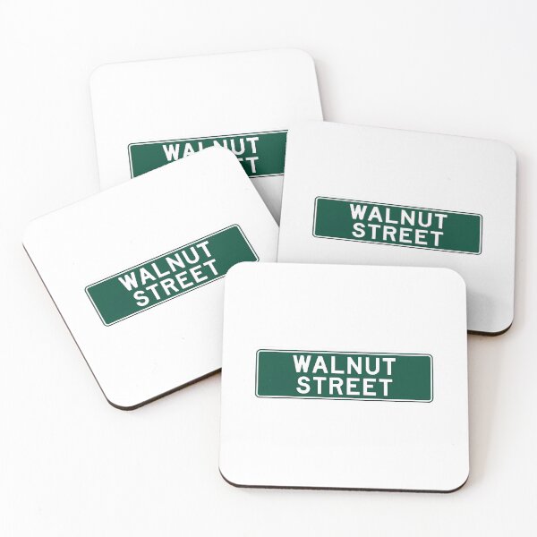 Item preview, Walnut Street Sign - Standard Urban and Residential Road Signage designed and sold by magicalshops.