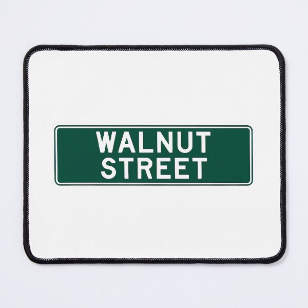 Item preview, Walnut Street Sign - Standard Urban and Residential Road Signage designed and sold by magicalshops.