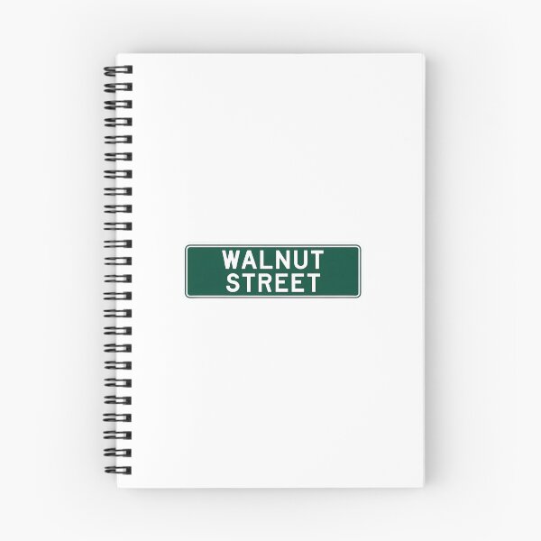 Item preview, Walnut Street Sign - Standard Urban and Residential Road Signage designed and sold by magicalshops.