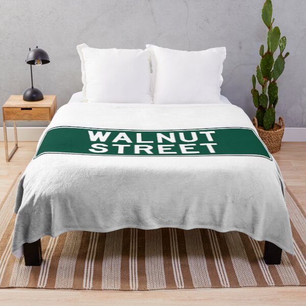 Item preview, Walnut Street Sign - Standard Urban and Residential Road Signage designed and sold by magicalshops.
