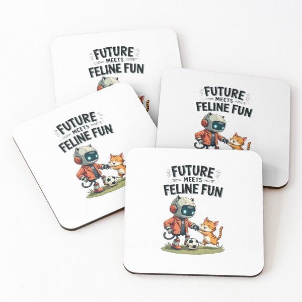 Item preview, Future Meets Feline Fun designed and sold by Dazzle-Sizzle.