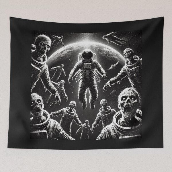Item preview, space halloween designed and sold by TEEJAMBOREE.