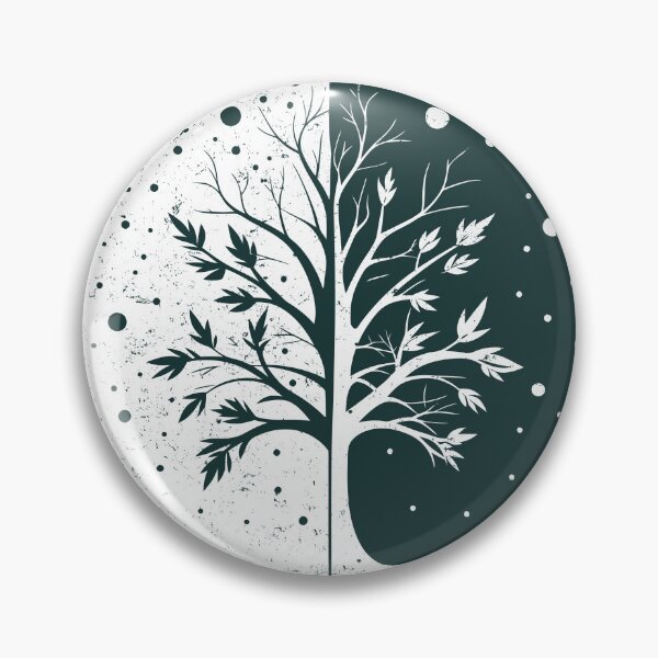 Item preview, Nature Tree Leaves Snow Sky designed and sold by popanato.