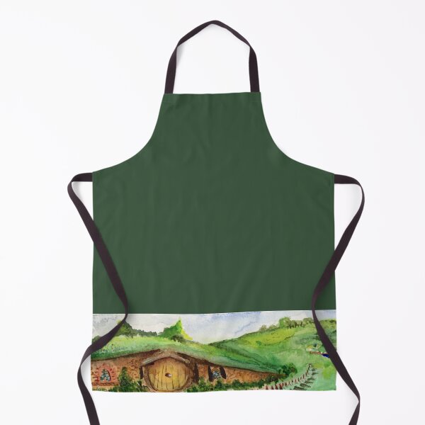 Item preview, The Shire, LOTR inspired Watercolor Print designed and sold by SchmeckStudio.