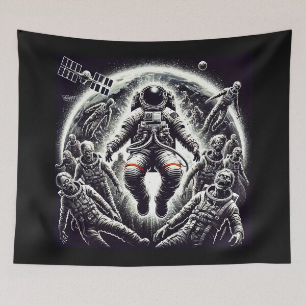 Item preview, space halloween designed and sold by TEEJAMBOREE.