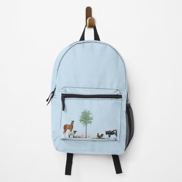 Item preview, Baby farm animals around a baby tree. designed and sold by claireseyeview.