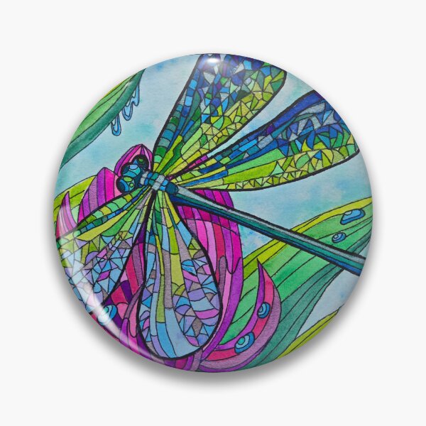 Artikelvorschau, Aquarell Libelle entworfen und verkauft von karinduxbury.