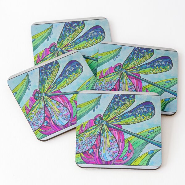 Item preview, Watercolor dragonfly designed and sold by karinduxbury.