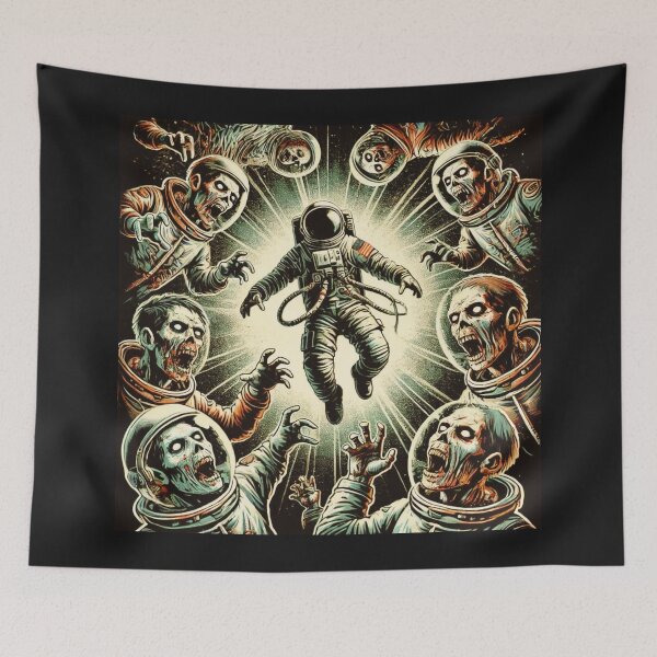 Item preview, space halloween designed and sold by TEEJAMBOREE.