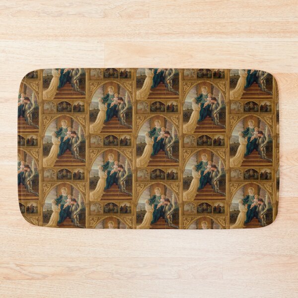 Item preview, Madonna and Child Seated Between St. Genevieve and Joan Of Arc by Élisabeth Sonrel designed and sold by TeeARTHY.