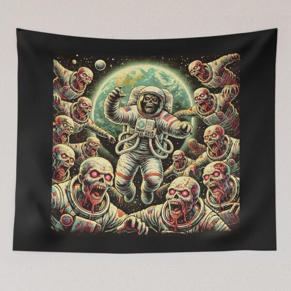 Item preview, space halloween designed and sold by TEEJAMBOREE.
