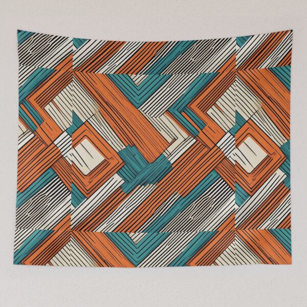 Item preview, Abstract Geometric Pattern Background designed and sold by hjian8219.