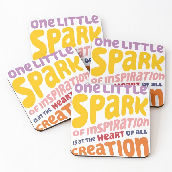 Item preview, One little Spark figment quote designed and sold by DoodlesByPeter.