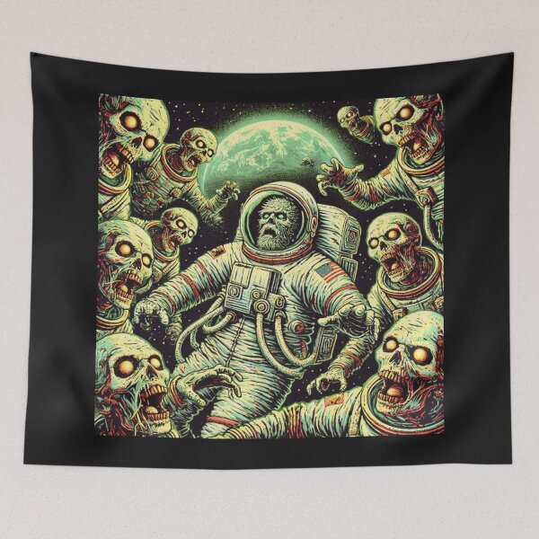 Item preview, space halloween designed and sold by TEEJAMBOREE.