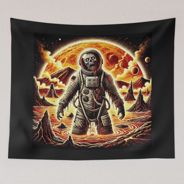 Item preview, space halloween designed and sold by TEEJAMBOREE.