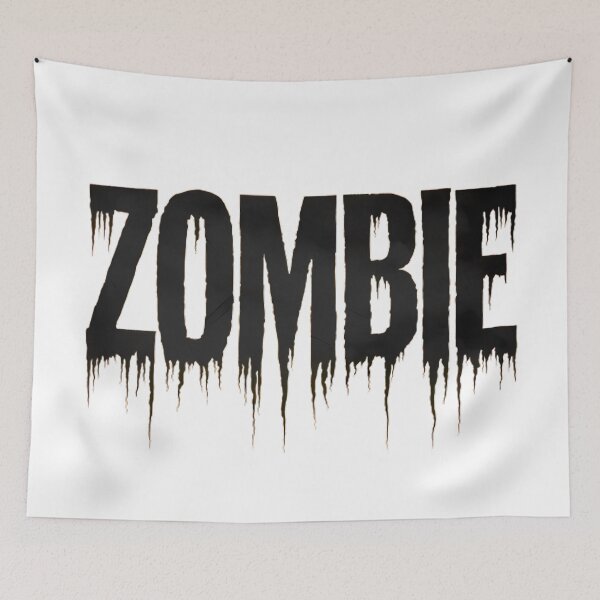 Item preview, Dripping Zombie Text: Bold Horror Design designed and sold by magicalshops.