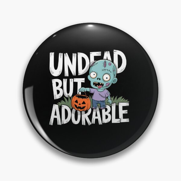 Item preview, Undead But Adorable Cute Zombie Halloween designed and sold by Metin Ozer.