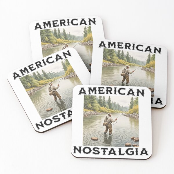 Item preview, American Nostalgia Fly Fishing T-Shirt designed and sold by soflomerc.