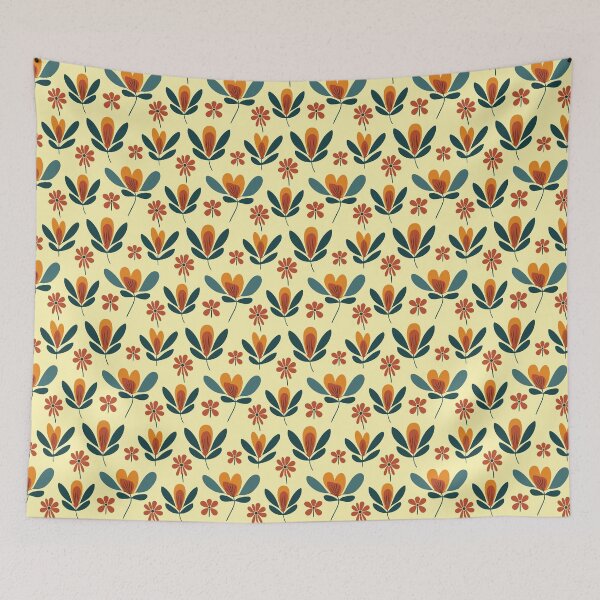 Item preview, Autumn Fall Flowers Seamless Pattern. Floral Pattern designed and sold by DesignHouse07.