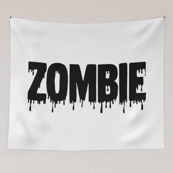 Item preview, Spooky Zombie Text: Creepy Halloween Design designed and sold by magicalshops.