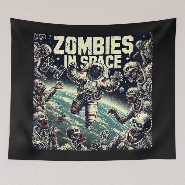Item preview, space halloween designed and sold by TEEJAMBOREE.