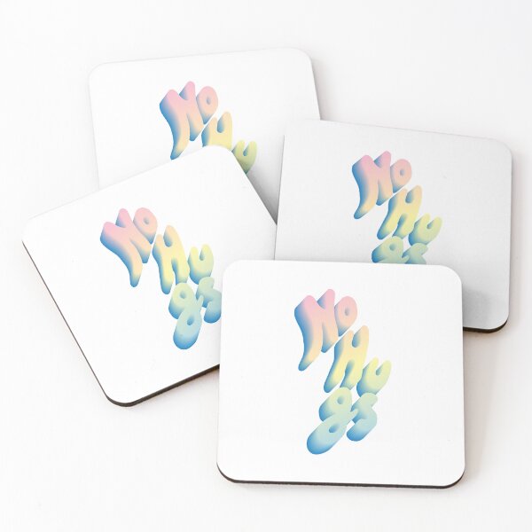 Item preview, No Hugs Rainbow Gradient 3D Graphic designed and sold by droidee.