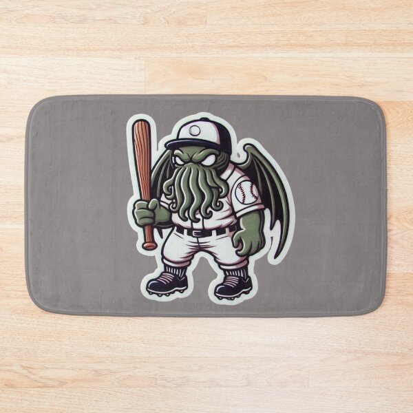 Item preview, Cthulhu Baseball Player designed and sold by PinUpPizzazz.
