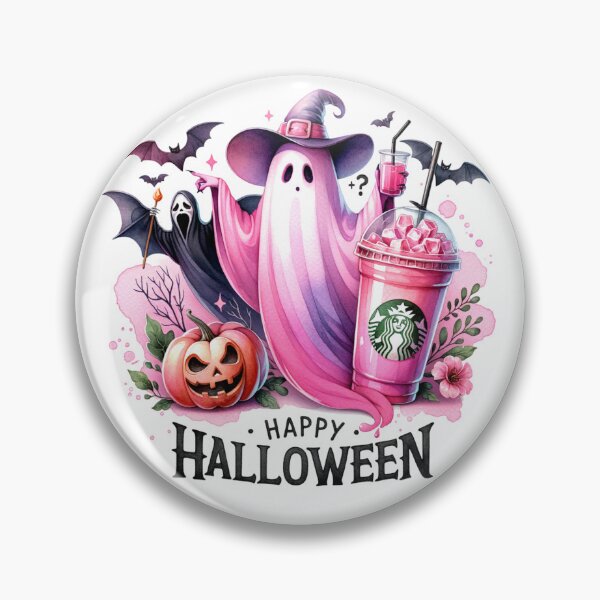 Item preview, Cute but Spooky Halloween ghost and bats sticker and more designed and sold by CRandRRstickers.