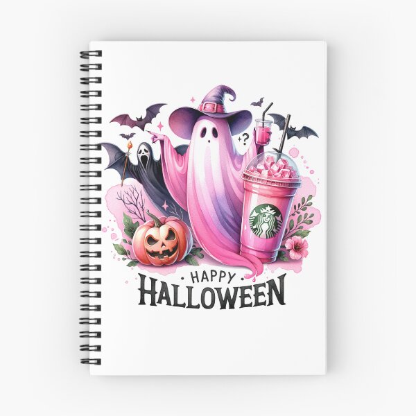 Item preview, Cute but Spooky Halloween ghost and bats sticker and more designed and sold by CRandRRstickers.