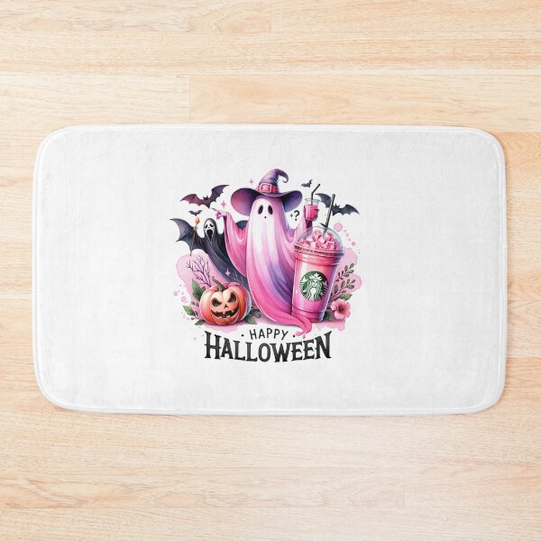 Item preview, Cute but Spooky Halloween ghost and bats sticker and more designed and sold by CRandRRstickers.