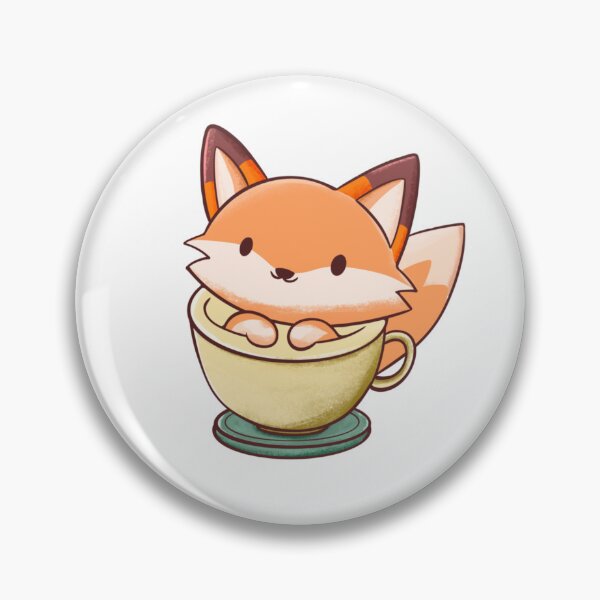 Item preview, Playful Fox Sticker designed and sold by Deech Tree.