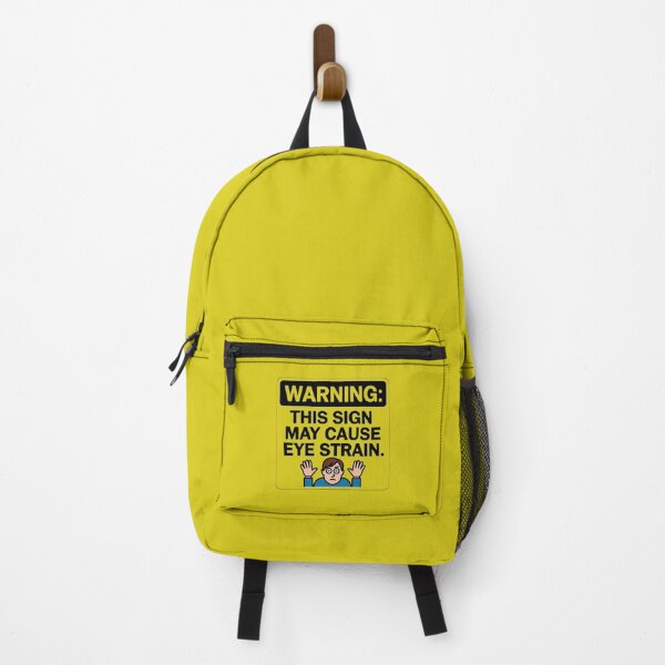 Item preview, High Eye Strain Alert: Humorous Warning Design designed and sold by magicalshops.