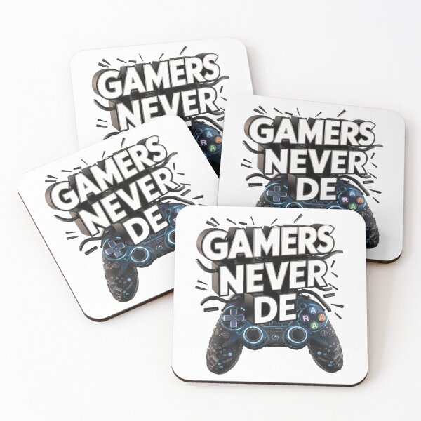 Item preview, Gamers Never Die  designed and sold by JOY STORE 45.