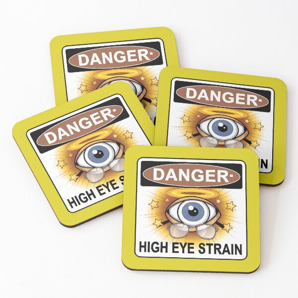 Item preview, Warning: Eye Strain Ahead! Comical Design for Techies designed and sold by magicalshops.