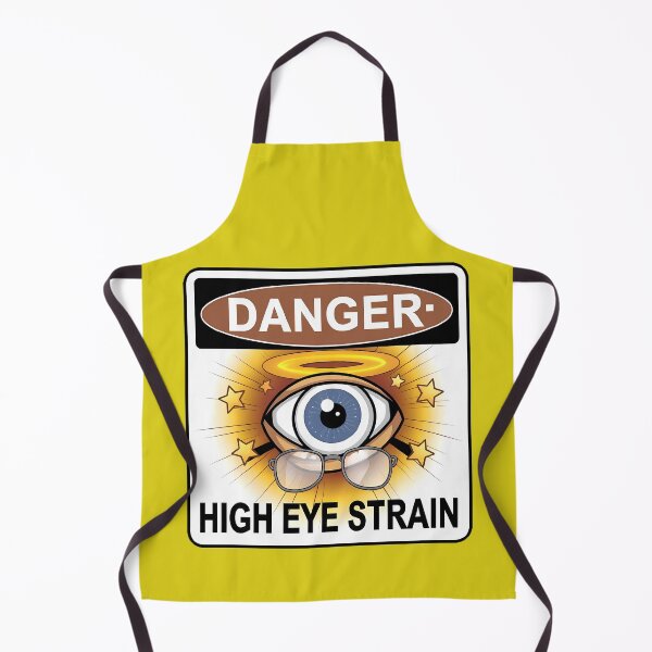 Item preview, Warning: Eye Strain Ahead! Comical Design for Techies designed and sold by magicalshops.