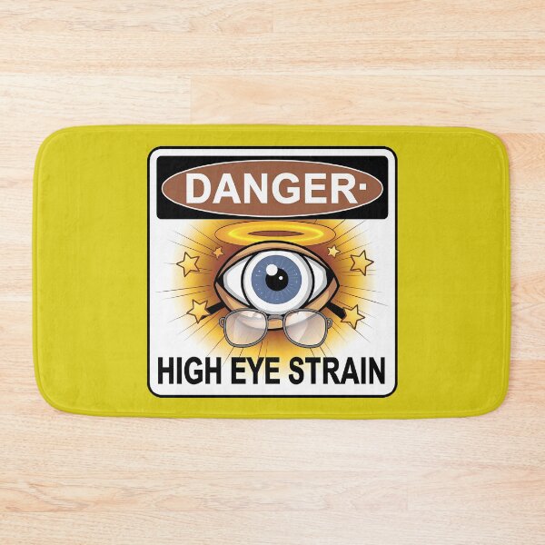 Item preview, Warning: Eye Strain Ahead! Comical Design for Techies designed and sold by magicalshops.