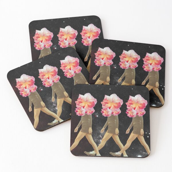 Item preview, Flower Head Girl Walking  designed and sold by droidee.