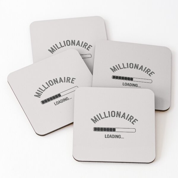 Item preview, Millionaire Loading: Motivational Progress Design designed and sold by magicalshops.