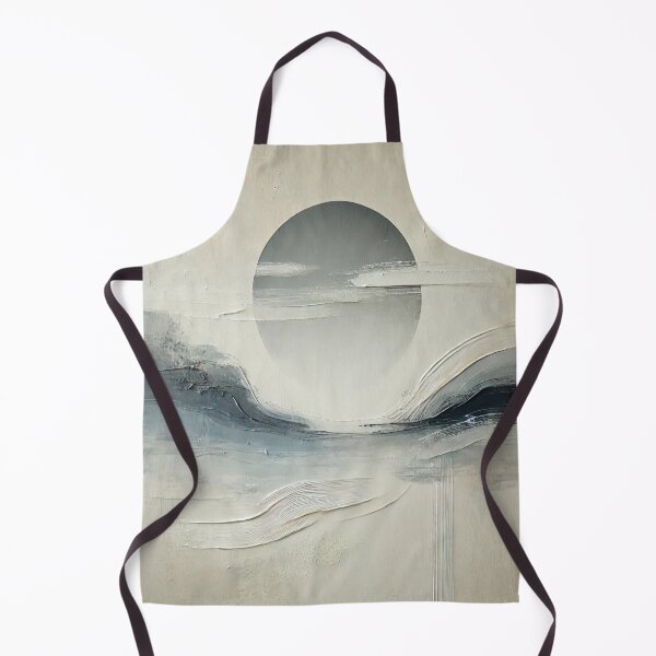 Item preview, Serene Abstract Zen Art with Subtle Palette Knife Strokes designed and sold by SakuraJapanArt.