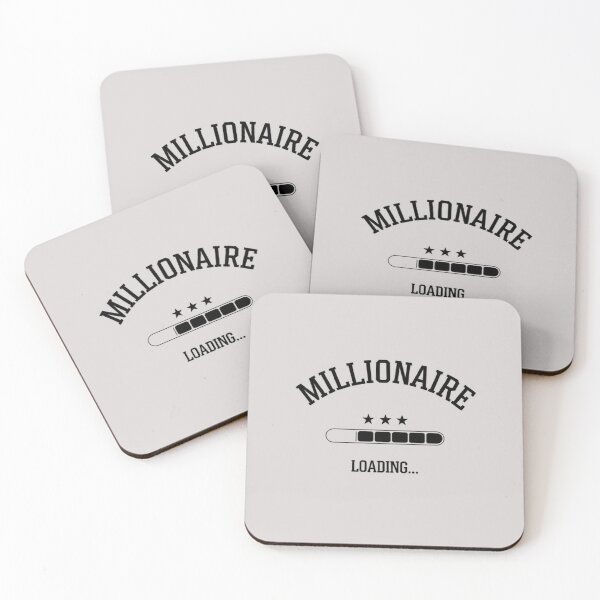 Item preview, Millionaire in Progress: Inspiring Entrepreneur Design designed and sold by magicalshops.