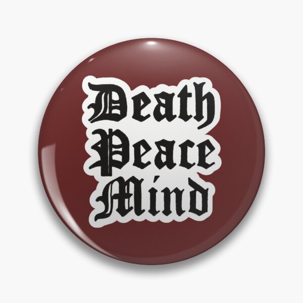 Item preview, death peace mind omens bad text metal metalcore music  designed and sold by Aria Monique.
